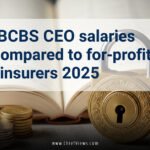bcbs ceo salaries compared to for-profit insurers 2025